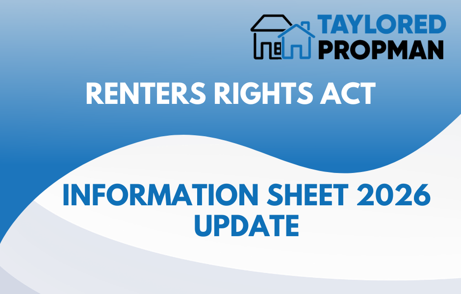 Image for Renters Rights Act.  Information Sheet 2026 Update.